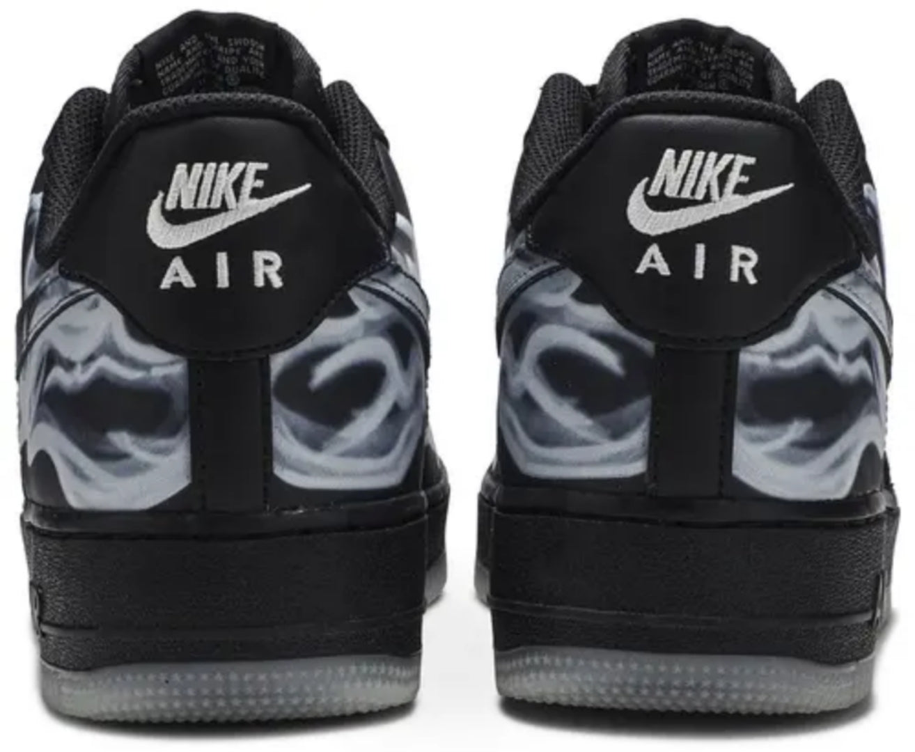 Air Force 1 '07 QS 'Black Skeleton'